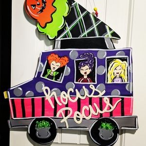 Hand painted Halloween doorhanger's